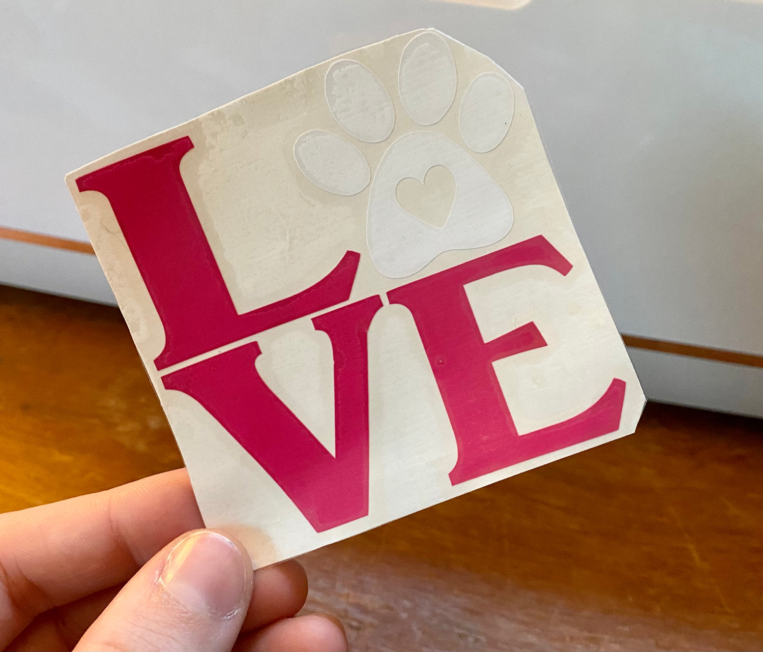 Paw Print Car Decals