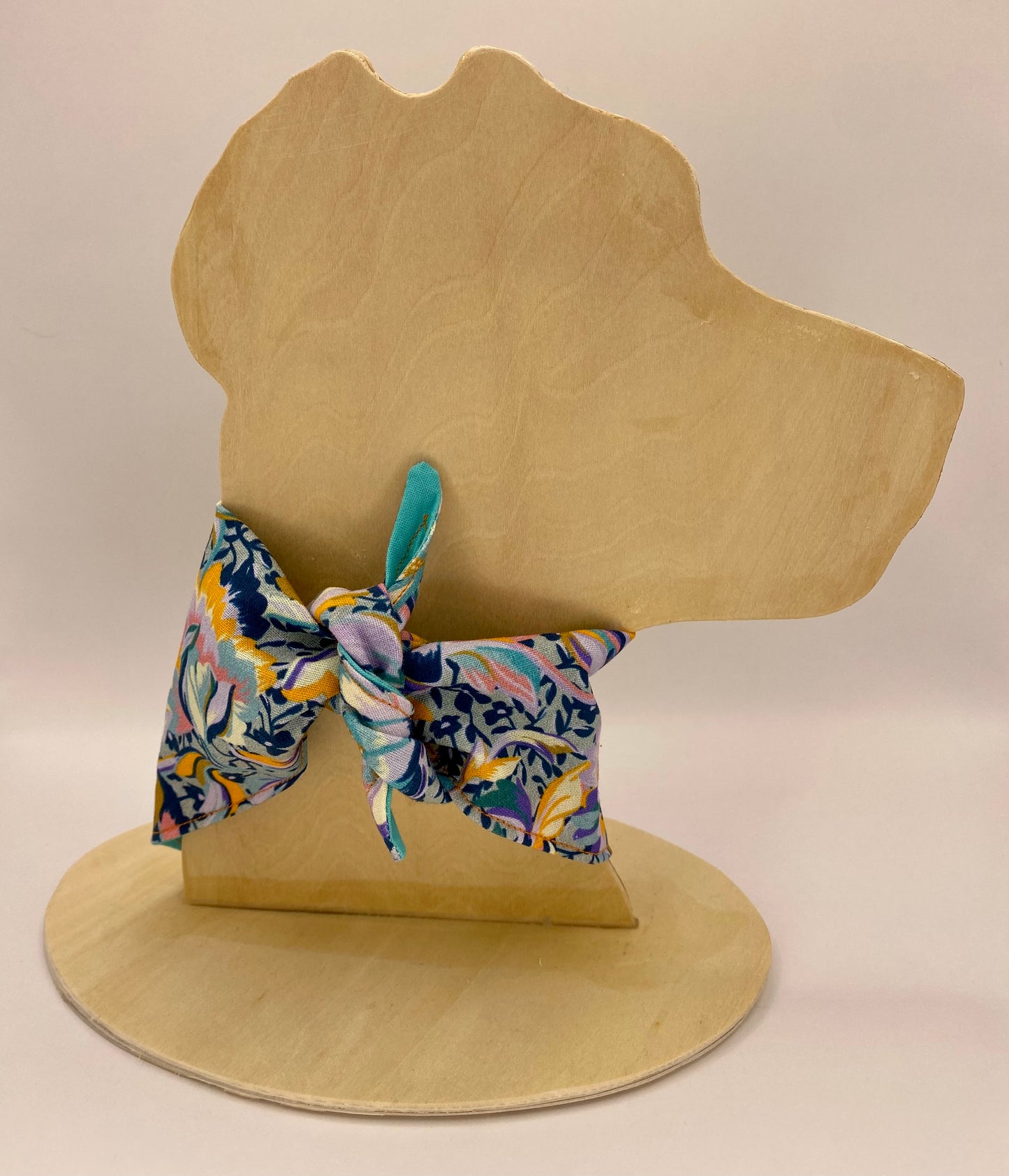 Tie On Dog Bandana, Reversible Dog Bandana, Butterflies