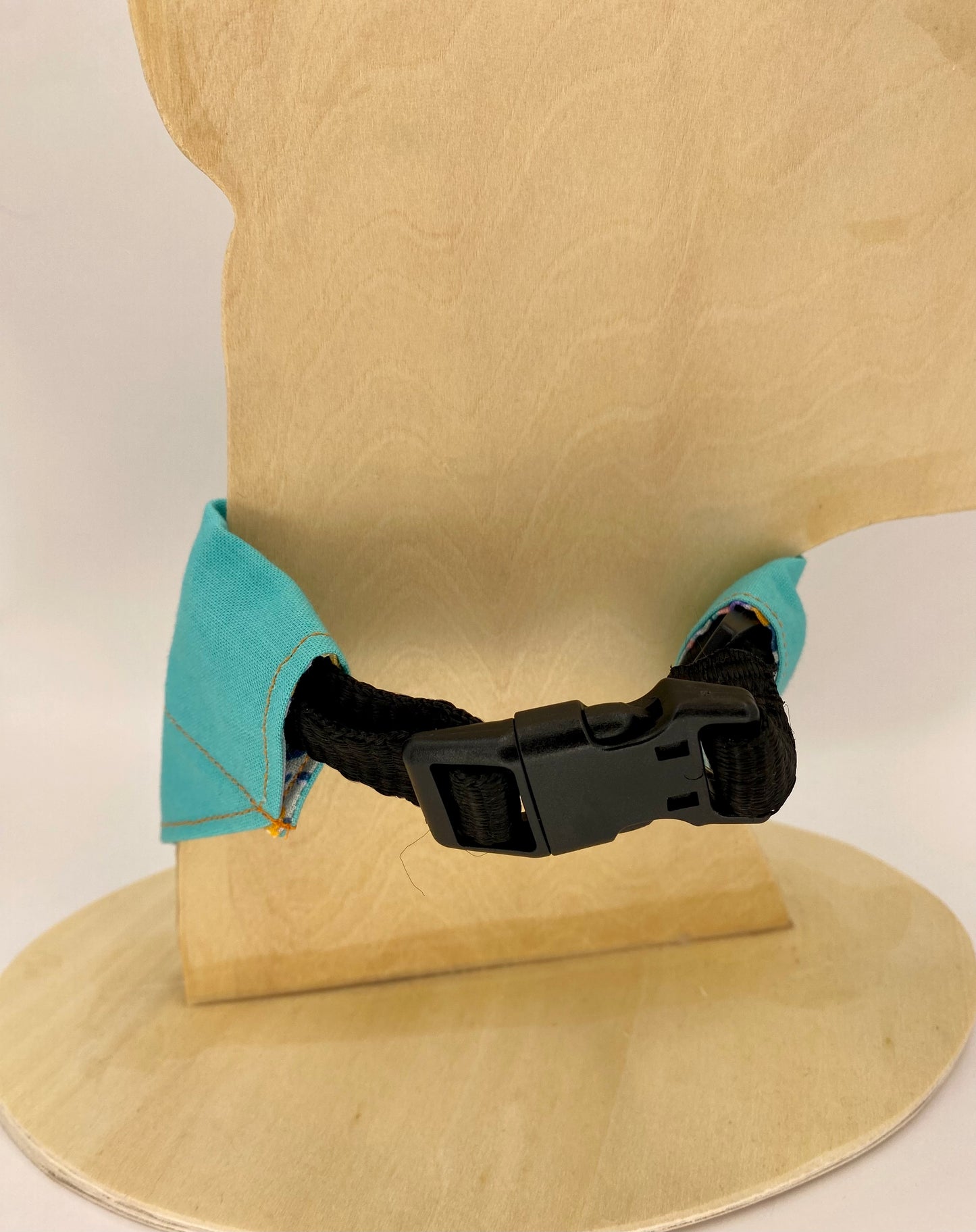 Over the Collar Dog Bandana, Reversible Dog Bandana, Turquoise