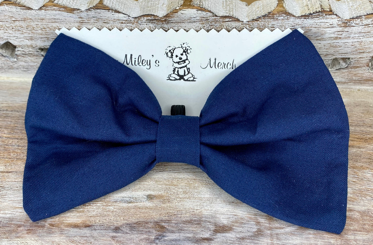 Dog Bow Tie, Navy