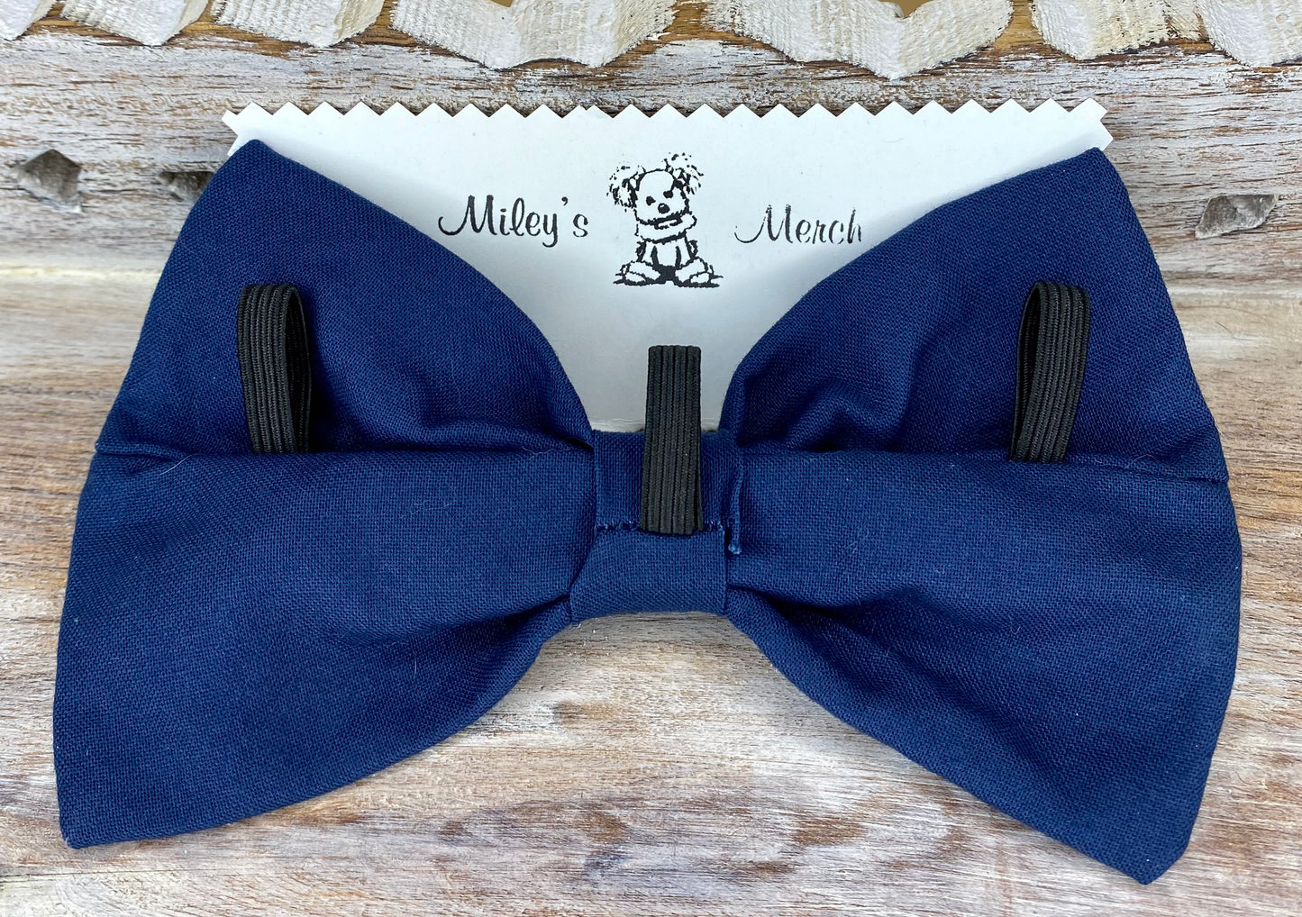 Dog Bow Tie, Navy
