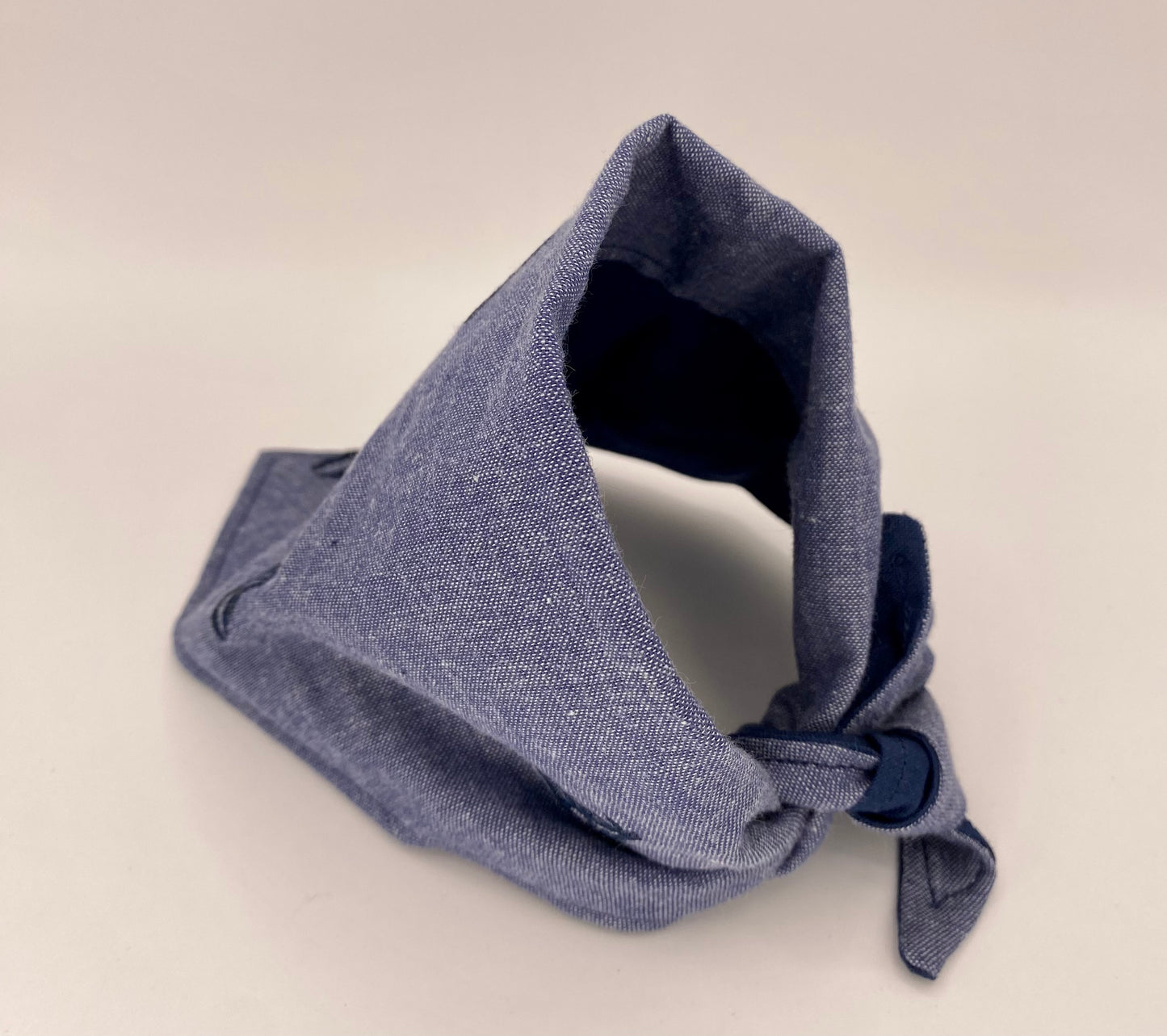 Tie On Dog Bandana, Reversible Dog Bandana, Sail Boats