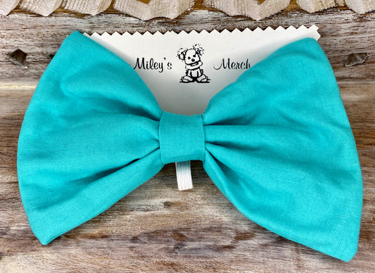 Dog Bow Tie, Turquoise
