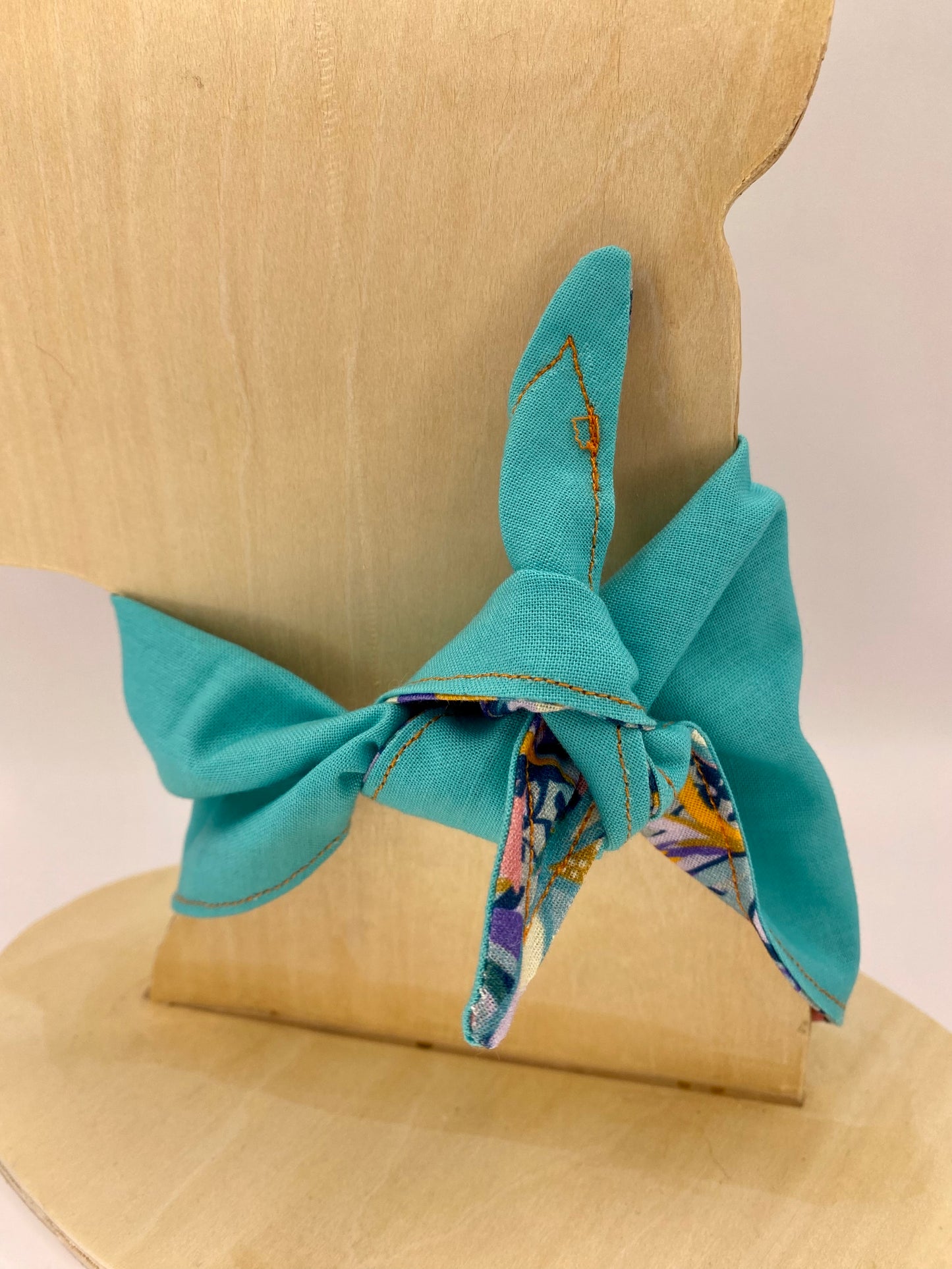 Tie On Dog Bandana, Reversible Dog Bandana, Butterflies