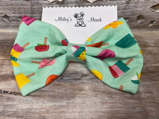Dog Bow Tie, Popsicles