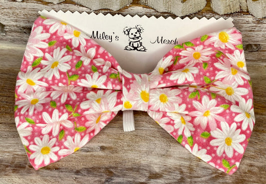 Dog Bow Tie, Daisies