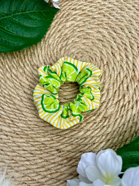 Hair Scrunchie, Match your pup, Citrus Stripe