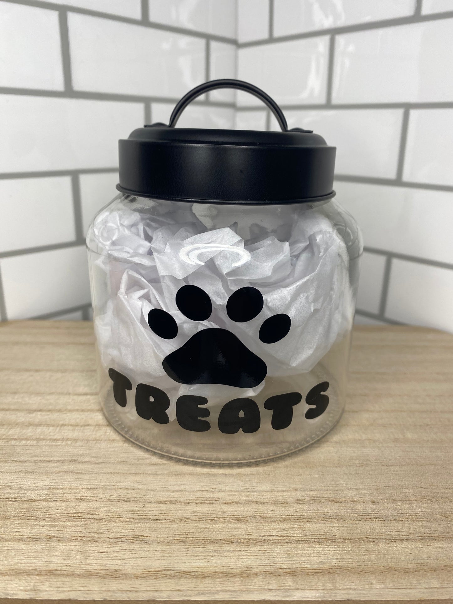 Dog Treat Jar, Small Jar, Treats