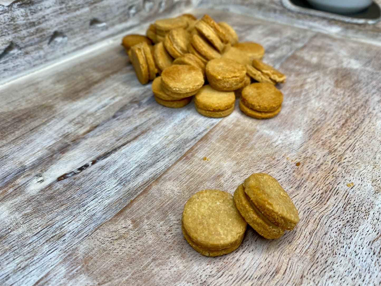 Freeze Dried, Grain Free, Dog Treats, Peanut Butter Macaroon